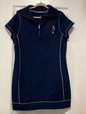TOMMY BAHAMA Disney Zip Dress Island Navy Size M NWT $158